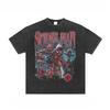 2026 neues Marvel Comics Venom Spider Unisex Retro Waschbares Rundhals-T-Shirt für Street Harajuku HipHop Kleidung