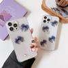 Apple 16Promax Case For Iphone 17 Lace Bow 15Pro Glitter Women'S Transparent