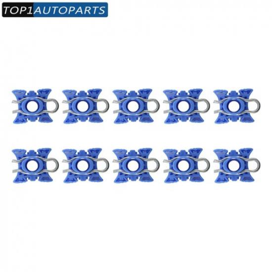 Set of 10 NEW Window Regulator Sliding Pivot Clips Fits Volvo XC90 XC70 3509416