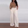 2026 Spring and Autumn Women's Wide-Leg Suit Pants, High-Quality Casual Trousers