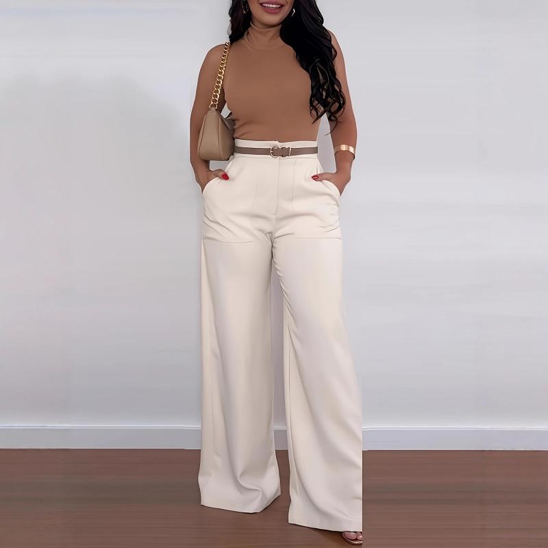 2026 Spring and Autumn Women's Wide-Leg Suit Pants, High-Quality Casual Trousers