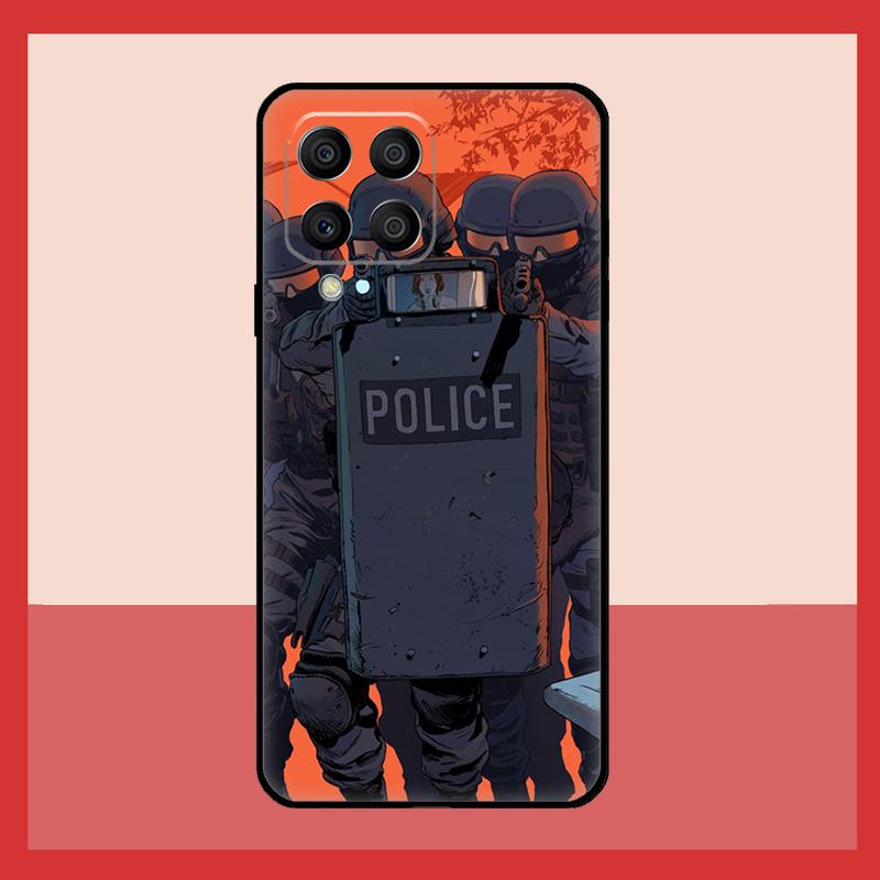 

Police Case For Samsung Galaxy M12 M52 M06 M16 M36 M56 M33 M15 M55 M31 M13 M14 M53 M32 M35 M34 M54 Samsung M53