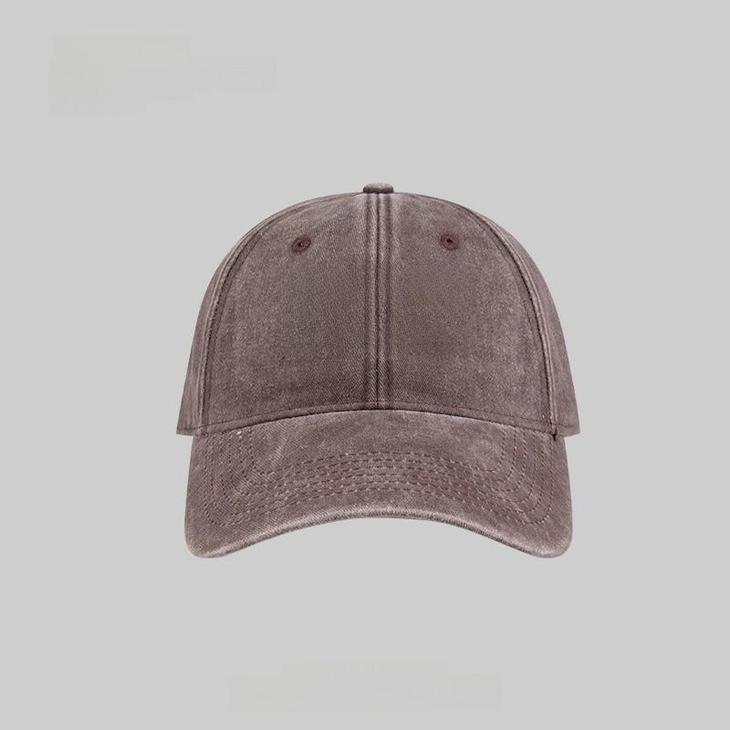 Classic Cotton Baseball Cap With Curved Brim And Embroidered Alphabet For All Seasons Sun Protection