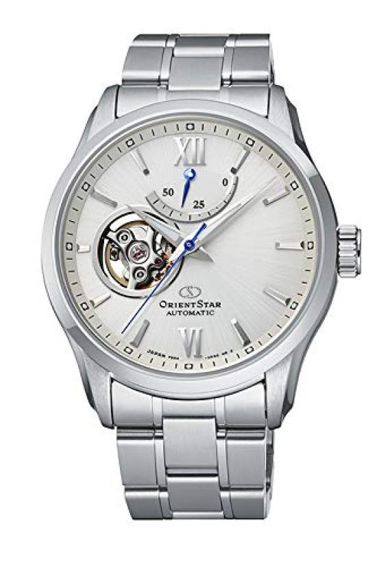 

[Orient Star] ORIENT STAR Automatic Watch Semi-skeleton Mechanical Made in Japan 2-year Domestic Manufacturer s Warranty Open Heart RK-AT0004S Men s