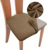 Plaid Jacquard Chair Seat Covers Stretch Thick Elastic Dining Chair Cover Washable Chairs Covers Seat Case For Kitchen Home