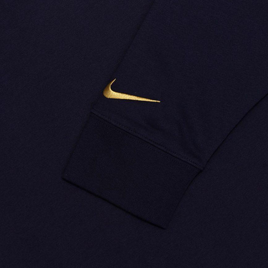 Nike Fleece Lined Casual Sports, Winter Sweatshirt Men's Dark Blue DD4504-498