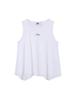 Enbiei Women'S Layered Sleeveless White