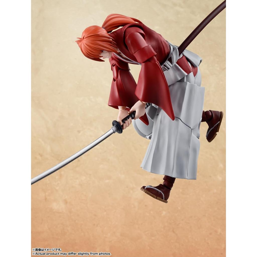 S.H. Figuarts Rurouni Kenshin -Meiji Swordsman- Kenshin Himura 135mm PVC & ABS Painted Action Figure