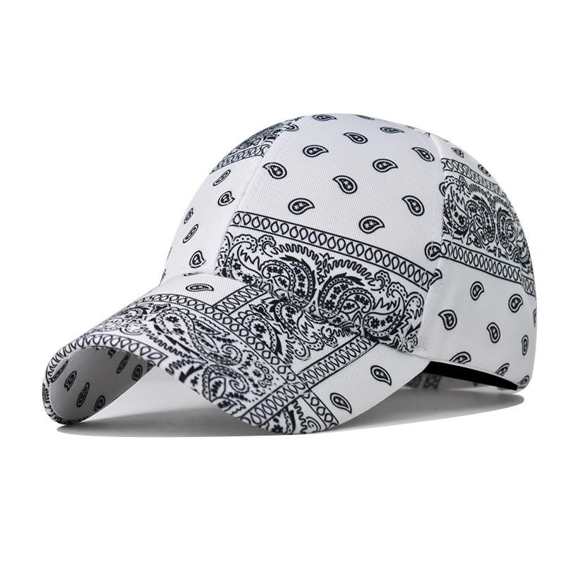 Trendige Baumwoll-Baseballkappe Mit Cashewblumen-Avocado-Print Für Männer Und Frauen Sonnenschutz