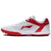 Li Ning Comfortable TF Turf Artificial Turf Synthetic Leather Cushioning Slip Resistant Abrasion Resistant Soccer Shoes ASTQ011-1