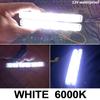 6LED DRL Daytime Running Lights 12V Super Bright Flexible Waterproof Car Auto Motorcycle Light Assembly Driving Fog Light