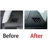 For BMW X3 E83 2006-2010 Real Carbon Fiber Dashboard Upper Air Outlet Vent Trim