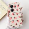 For Xiaomi Poco M6 5G Case Cover Silicone Luxury Fashion Flowers Kawaii Cute Cat Shockproof Phone Case 23128PC33I