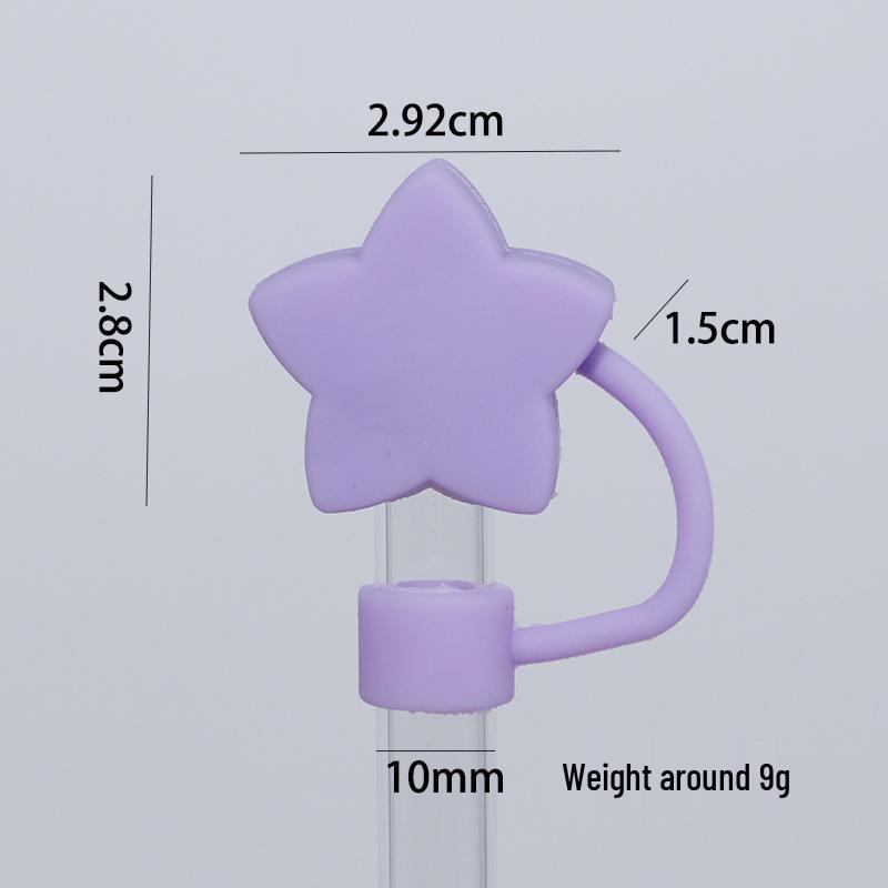 Kreslená hvězda mrak prachotěsná krytka a zátka na brčko pro Stanley - 10mm označování