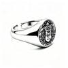 Adjustable Vintage Buddha Face Ring In Copper Ethnic Tibetan Style Unisex Finger Men Women