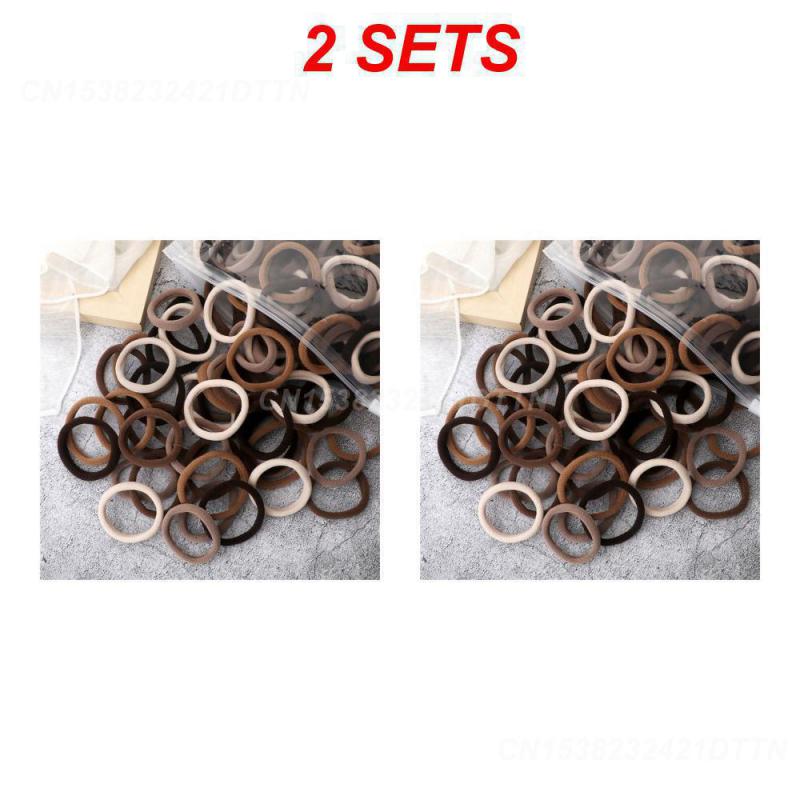 1/2/3SETS Hair Ring Easy To Use Fabric Art Hair Rope Firm Elastic Headband Portable General Womens Headband Not Easy To Disperse
