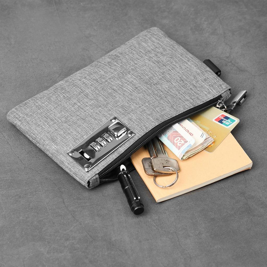 Coin Purse With Password Lock Antitheft Portable Card Holder Multifunctional Phone Wallet For Men Mini Wallet Purse Wallet Coin Wallet Travel Wallet
