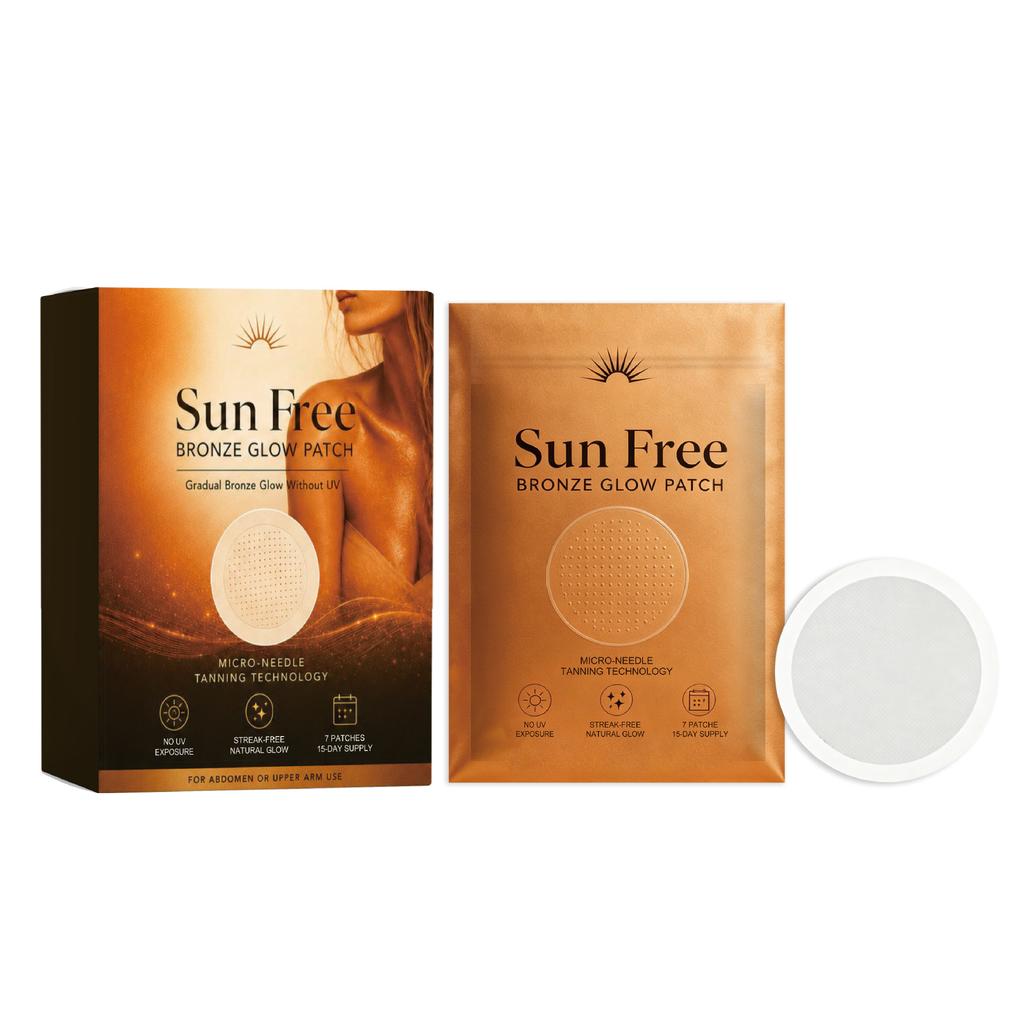 Parches de Bronceado sin Sol Verano Playa Piel Bronceada Natural Textura Brillante Transpirable Apto para la Piel Parche de Bronceado 7 Unidades