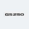 Chrome Black 3D Letters GS200t GS250 GS300 GS400 GS460 GS450h Emblem Car Trunk Logo Sticker Accessories For Lexus GS Series
