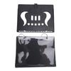 Music Sheets Holder with 5 Plastic Sheets Saxophone Clarinet Flute Trumpet Sheet Folder Lightweight Portable Music Stand