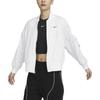 Nike Sportswear Essentials Solid Color Casual Baseball Collar Long Sleeve Jacket Women Jackets White FN2840-100