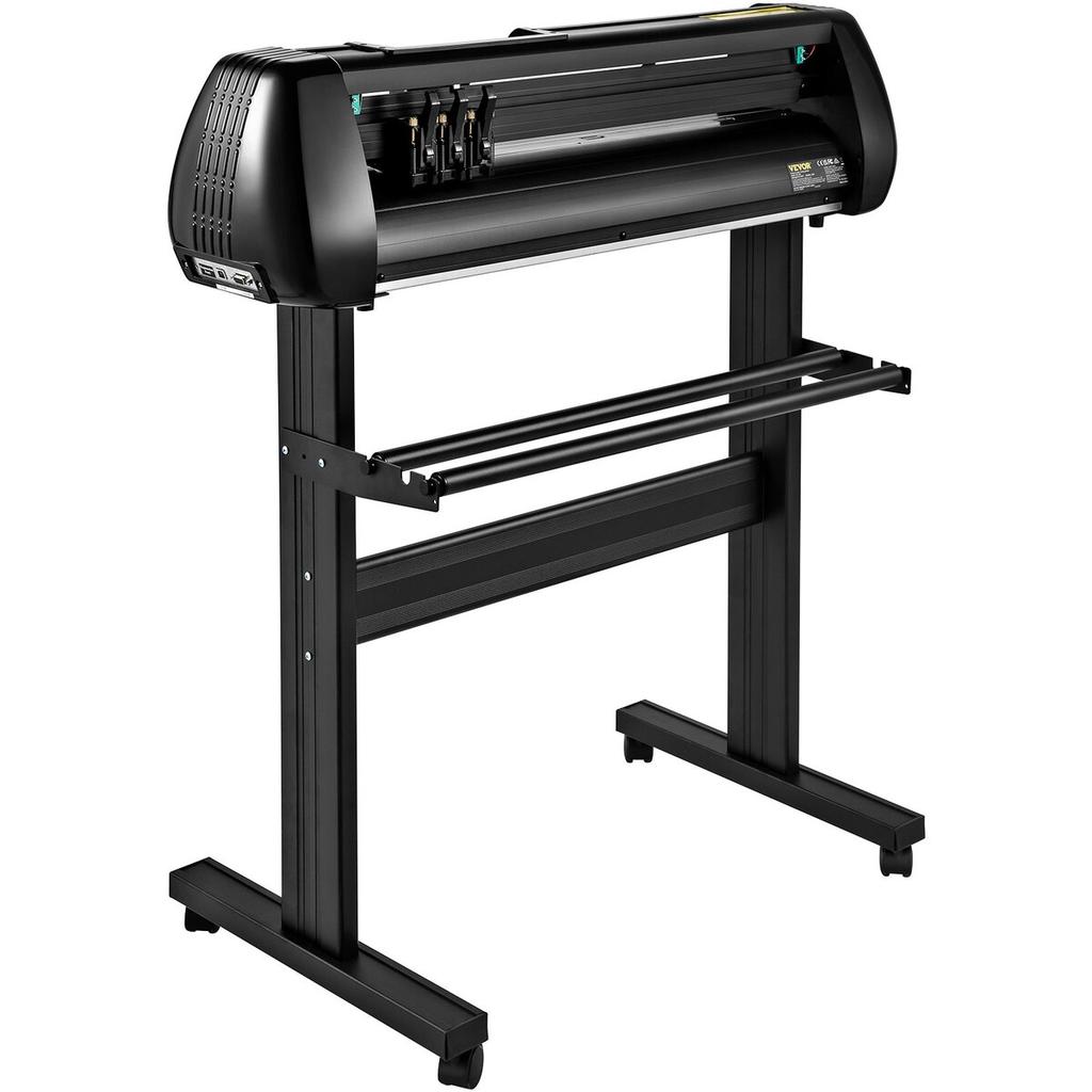 Vinyl-Schneidemaschine, 28-Zoll-Schneideplotter, Offline-Schneidemaschinen-Kit Mobil Bluetooth, Präzise Rollenwelle Hohe Genauigkeit Einstellbare Geschwindigkeit &