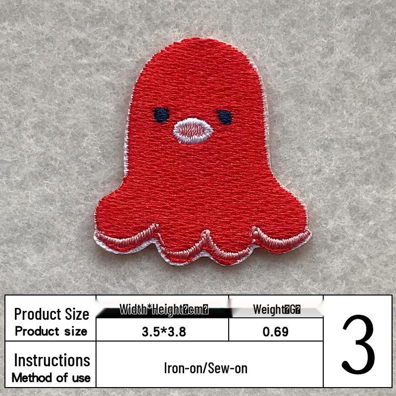 Creative Embroidery Cloth Patch for DIY Clothing Decor