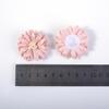 Handmade Microfiber Chrysanthemum Flower Wreath Hair Clip Accessory