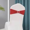 Chair Sashes Bows Wedding Lycra Chair Spandex Bands Stretch With Buckle For Chair Covers Decoration Party Dinner Banquet