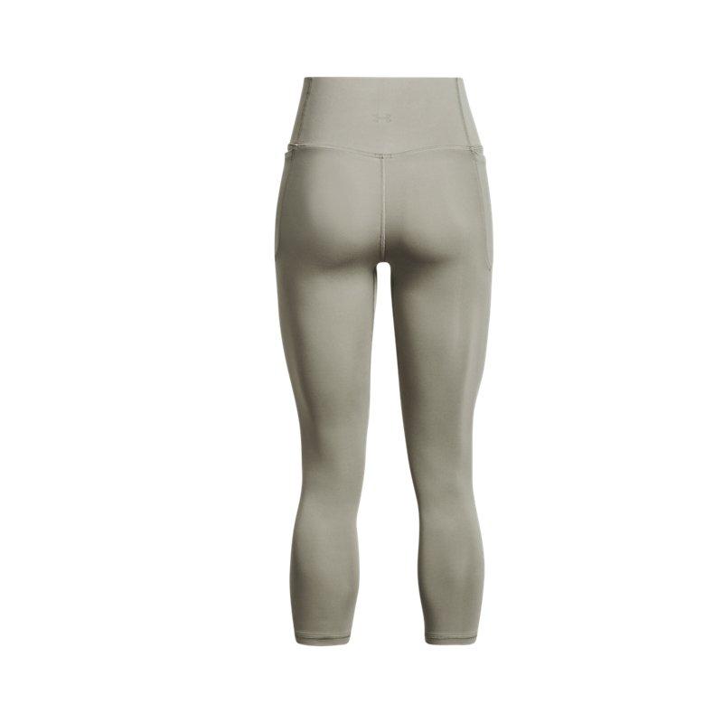 Under Armour Meridian Solid Training Tight Crop Pants Women Pants Green 1382536-504