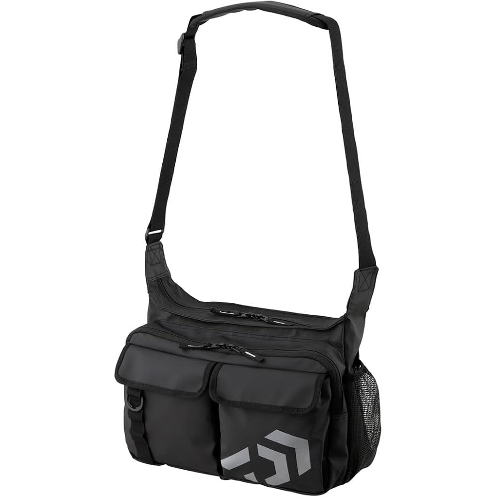 Daiwa Shoulder Bag Black P Durable Design Lightweight Travel Accessory