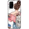 Phone Cases For Oppo A54 A74 A93 A93s 5G Case Silicone Soft TPU Protective Back Cover For Oppo A74 4G Case Cute Cat Bag Bumper