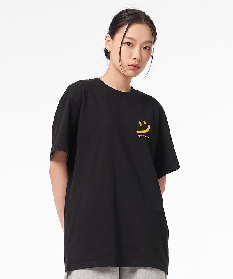 ARTISTWEAR [Atw X Art Lab Chacha] Super Happy Short Sleeve T-Shirt