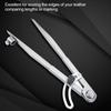 Silver Adjustable Compass Leather Divider Woodworking Compass Rotating Tool  Woodworking