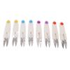 8Pcs Thread Snips Safety Cover Spring Action Lightweight Durable Portable Wide Application Thread