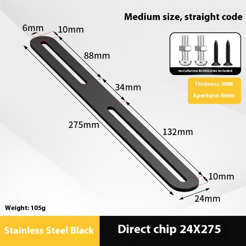 2 Stück Edelstahl Verstellbarer 90-Grad-Winkel L-Form, Eckwinkel, Mehrere Größen Geeignet für Schränke Möbel