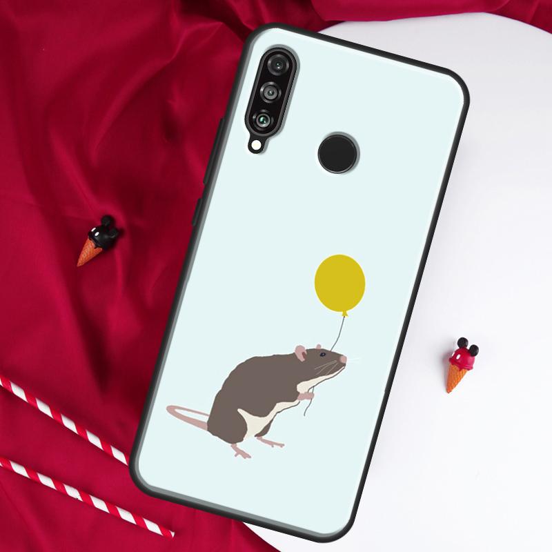 

Милый Мультяшный Зверь Крыса Для Huawei Nova Y61 Y70 Y90 Y60 Y72 Y91 12s 12i 11i 7i 8i 9 10 SE P60 Pro P30 P40 Lite Чехол Huawei Nova Y60