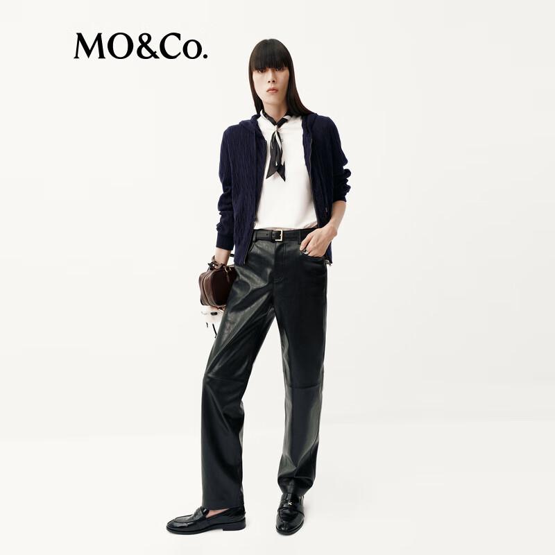 

MO&Co. Women s Wool Cashmere Hooded Cardigan M (165cm)
