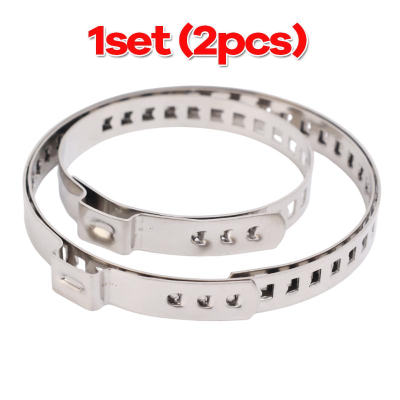 Зажимы Шарнира Приводного Вала из Нержавеющей Стали, Зажимы Шарнира Равных Угловых Скоростей, Самоблокирующиеся Стяжки для Большинства Автомобилей, Регулируемые Универсальные Зажимы