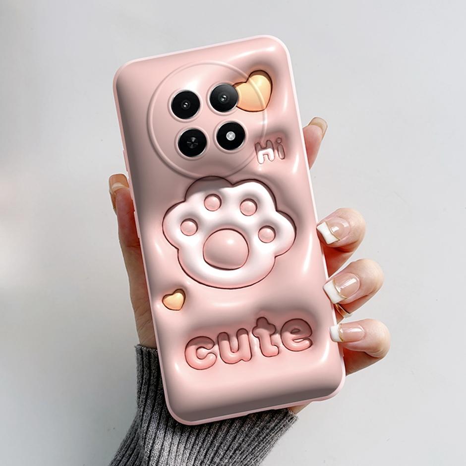 Coques Fundas Soft Silicone Shell For OPPO Realme 12 5G Protection Back Coques Mobile Phone Shell For Realme 12x 5G Back Cases