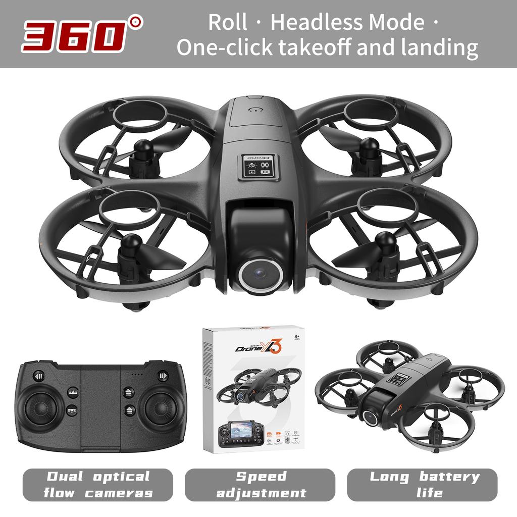 2026 YL3 Drone Professional 8K Dual Camera Long Battery Life WIFI Brushless Motors Obstacle Avoidance Foldable Quadcopter Boy Gifts