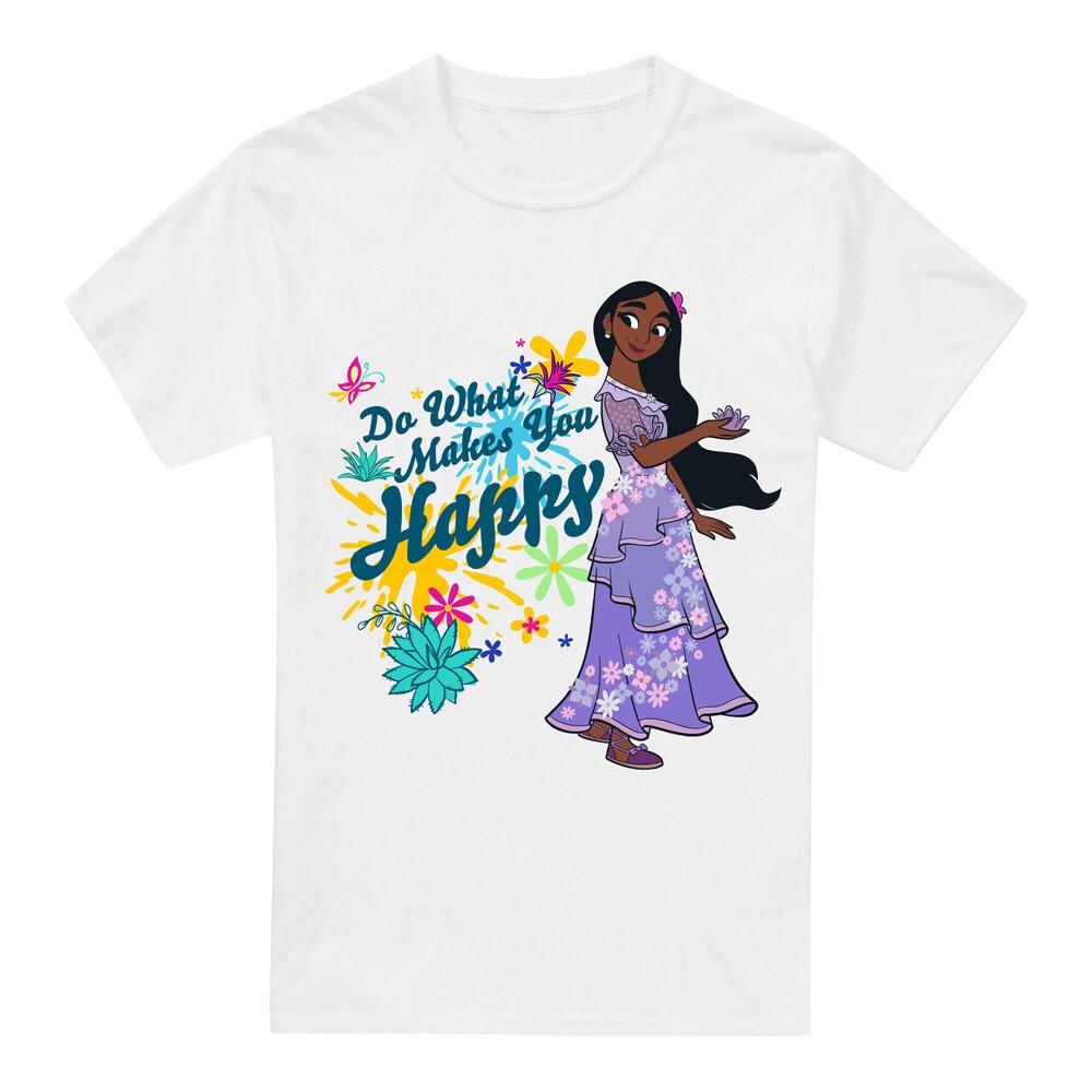 Encanto Isabela Do What Makes You Happy Mens T-Shirt S-2XL L