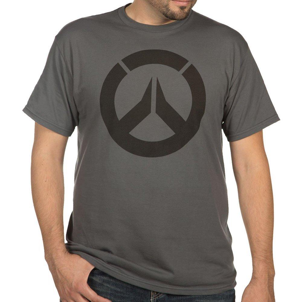 Overwatch Mens T-Shirt - Simple Circle Logo Front & Back Image S разноцветный