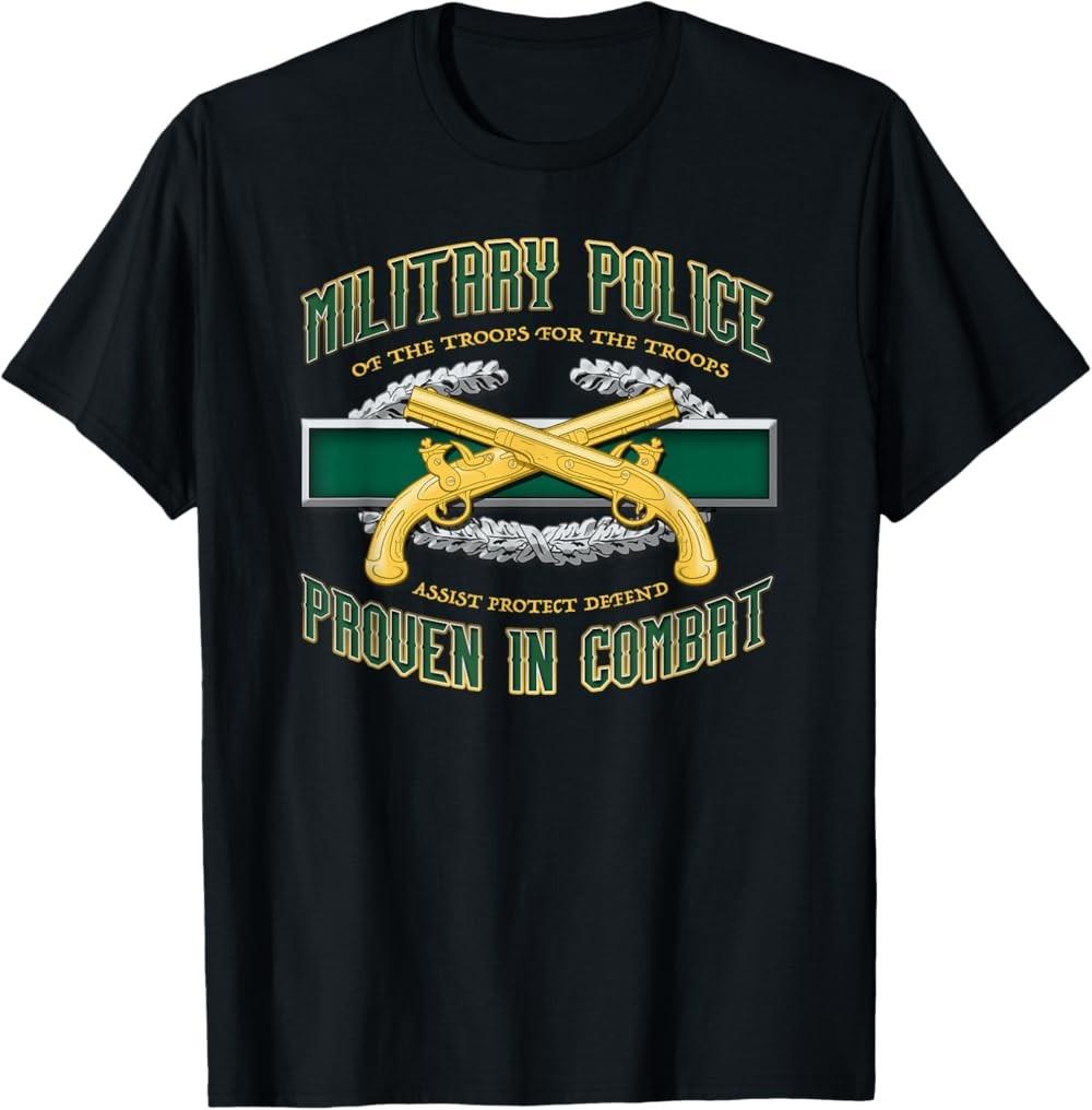 MILITARY POLICE PROVEN IN COMBAT T-Shirt L