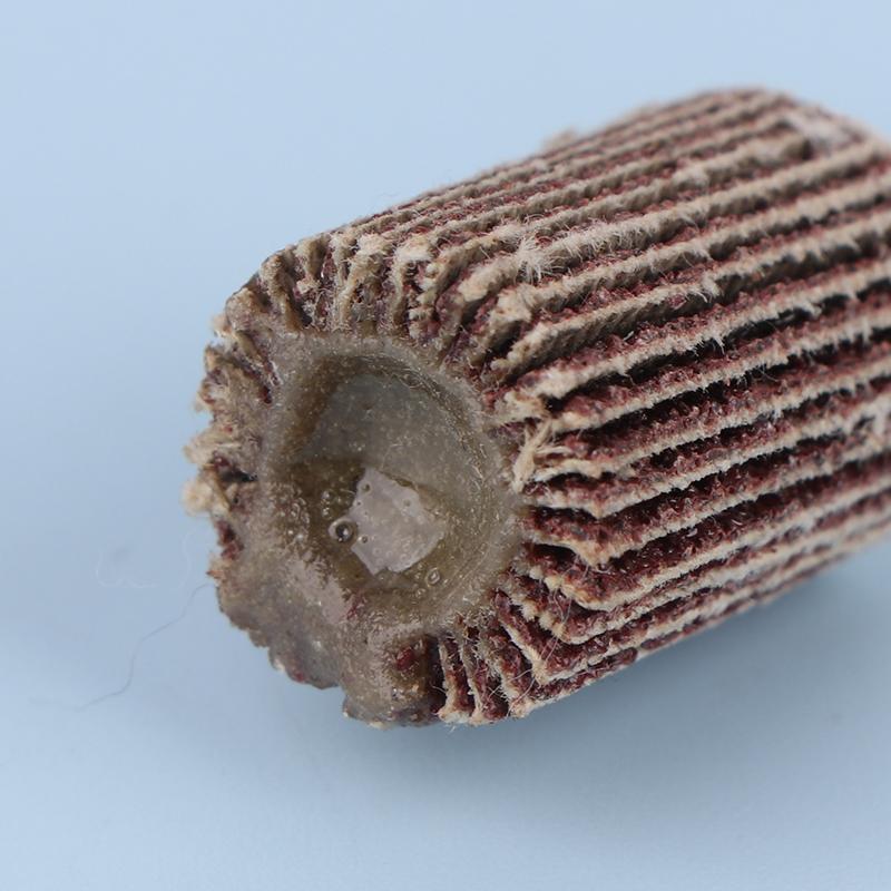 3Pcs 80 Grits Alumina Particles Flap Wheel Sanding Paper Flap Wheel For Removing Rust Deburring Grinding Polishing Flat