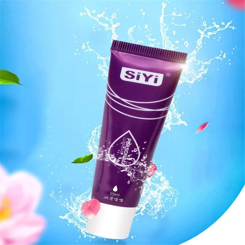 25ML Water Based Lubricant for Anal Vaginal Sex Strong Drawing Lubrication Lasting Sex Oil Cream Easy Clean Adult Product for Couple