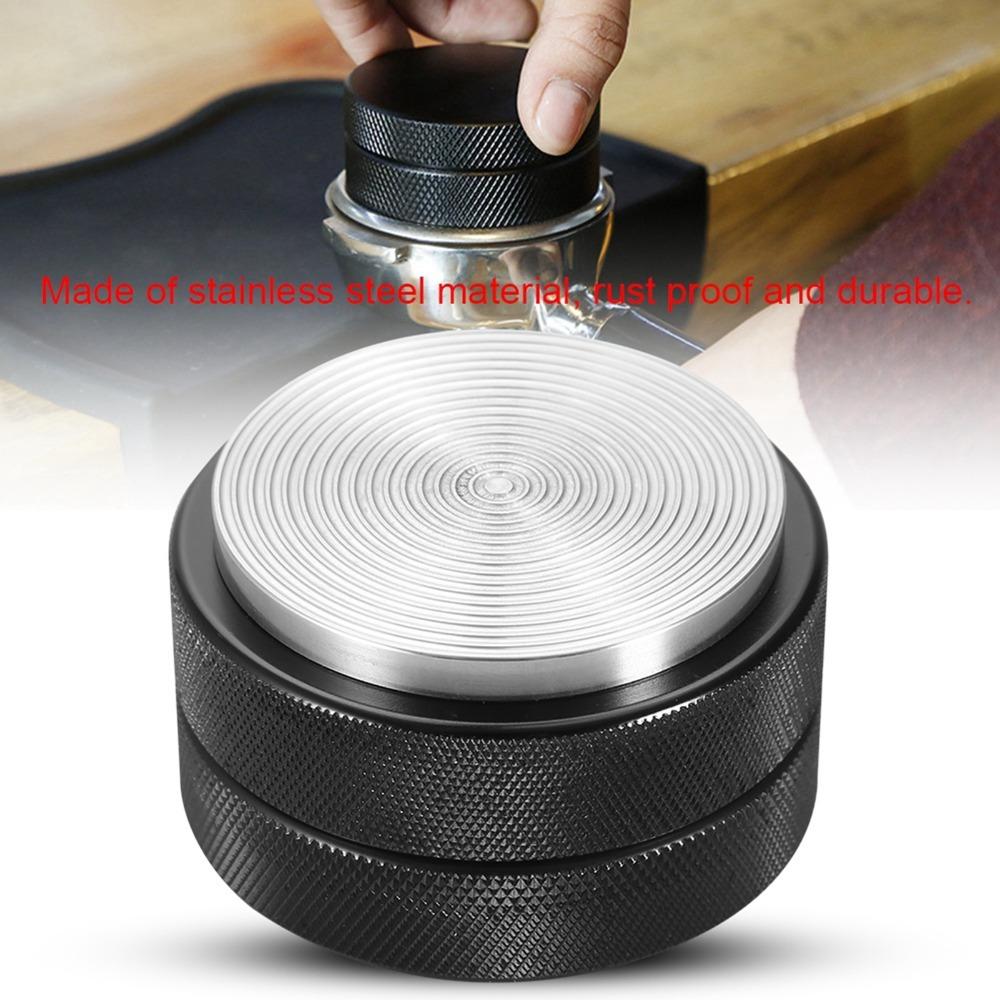 

Three Angled Slopes Espresso Distributor 51mm Base Coffee Distributor Coffee Tamper Coffee Brewing Thread Base