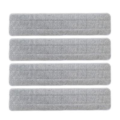 Eyliden Ersatz-Mikrofaser-Wischmopp Bodenreinigung für Boden Boden Nass- und Reinigungstücher, Tücher, Pads, 4-teiliges Set, Reinigung, Schutz, Wischen,