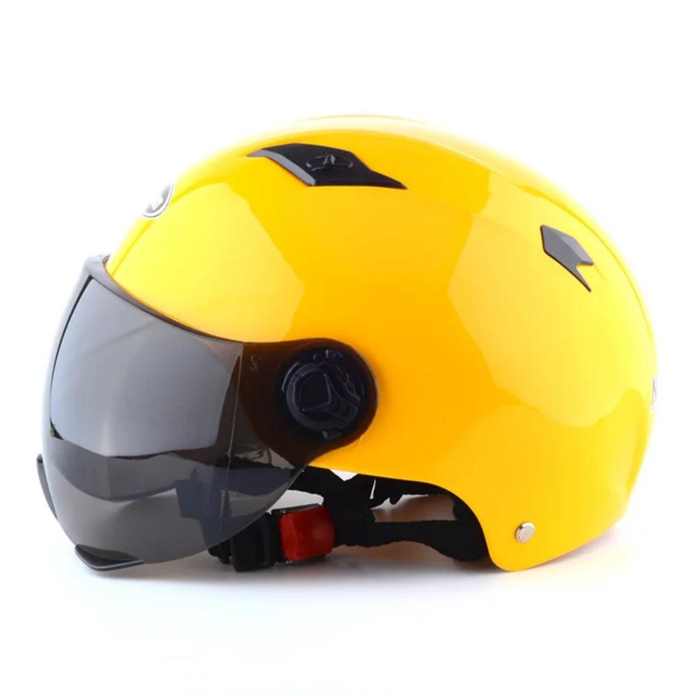 Motorcycle Safety Electric Riding Unisex Summer Helmets