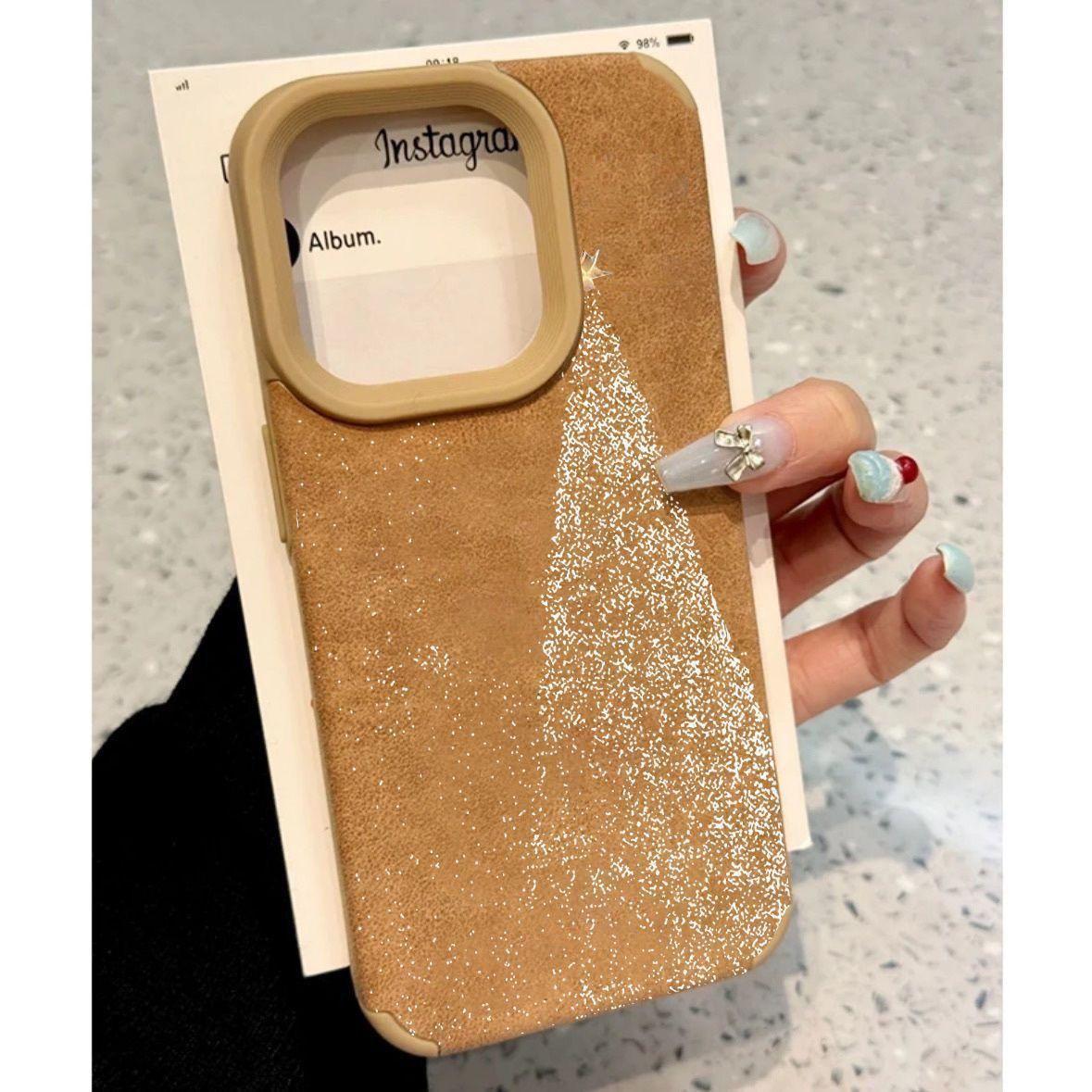 

White Dot Christmas Tree for Apple 1716promax Mobile Phone Case IPhone One13 Anti-fall 12/11/14 Soft For Apple X